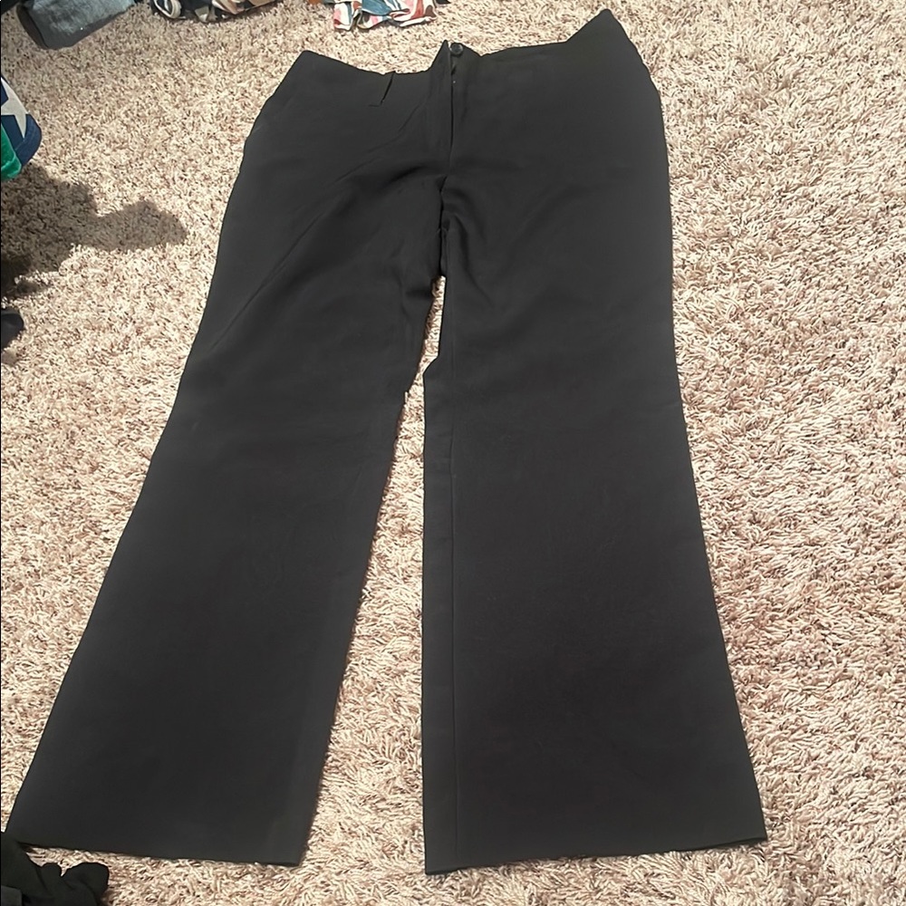 New York & Company Black Flare Pants